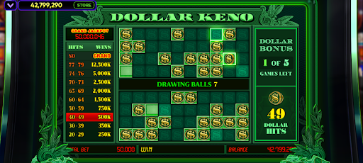 Vegas Keno Screenshot 1