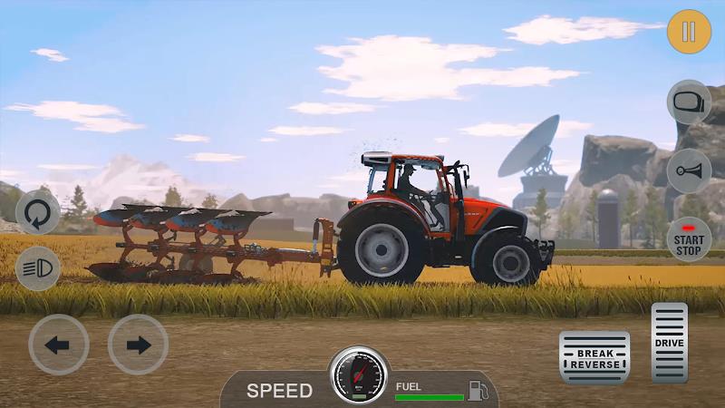 Village Driving Tractor Games Screenshot 10