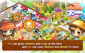 Happy Chicken Town (Farm & Res Screenshot 3