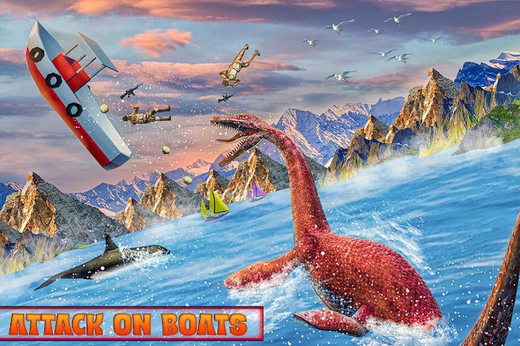 Sea Monster City Dinosaur Game Screenshot 20