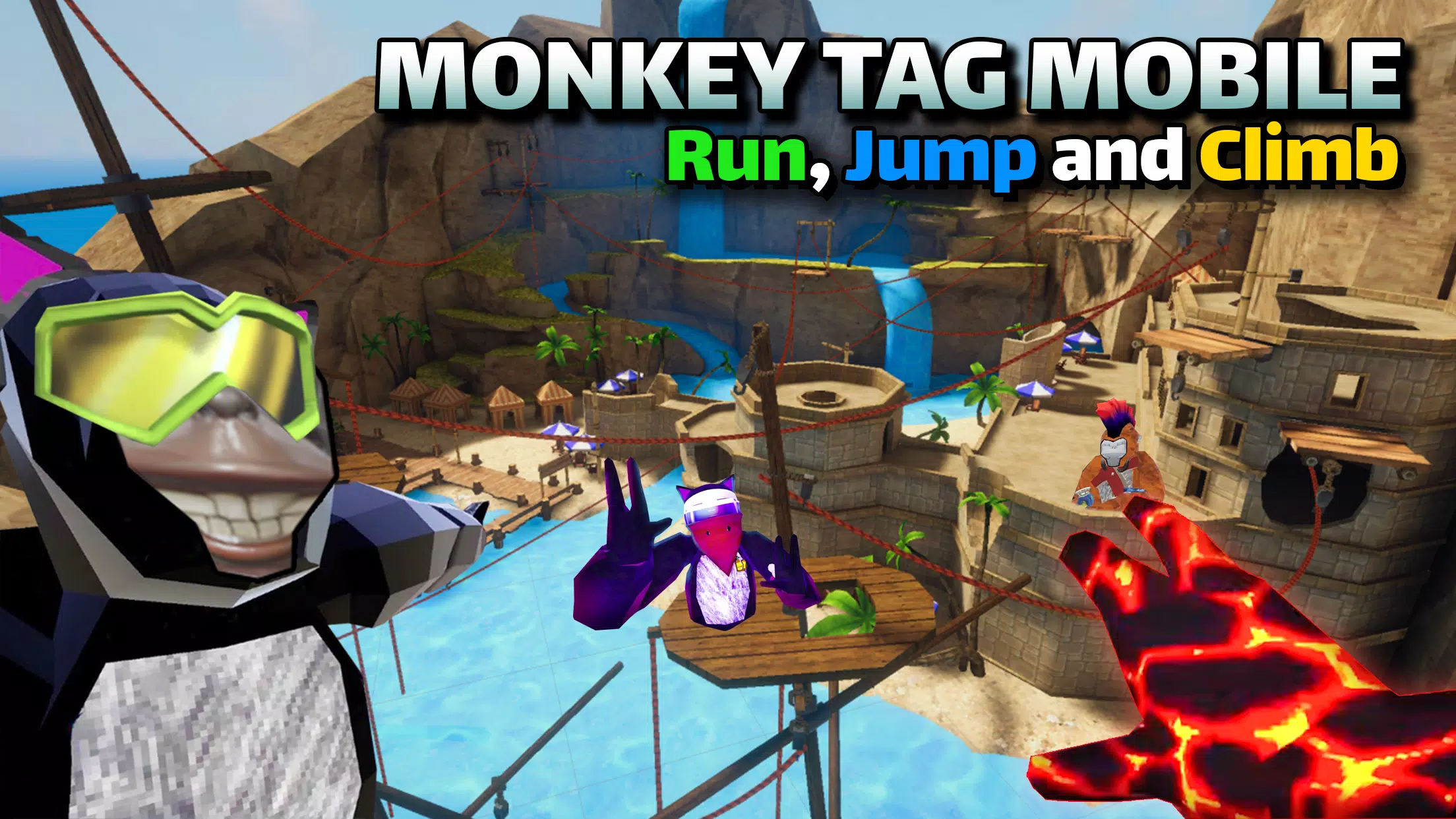 Monkey Tag Mobile Screenshot 1