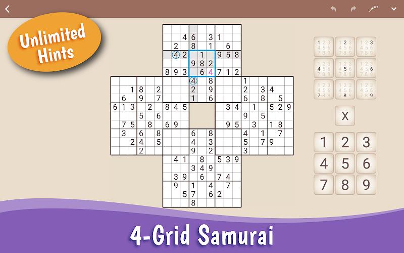 MultiSudoku: Samurai Puzzles Screenshot 12