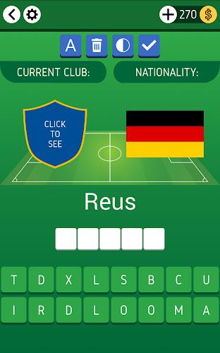 Names of Soccer Stars Quiz Screenshot 11