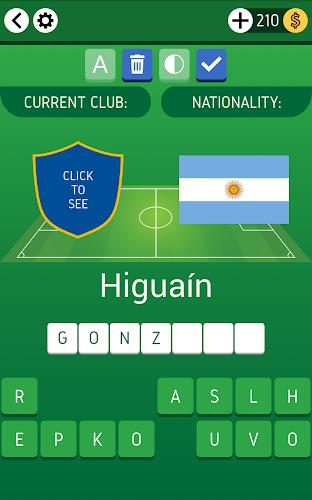 Names of Soccer Stars Quiz Screenshot 12