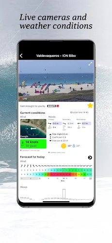 Spotfav: Live Cams & Weather Screenshot 3