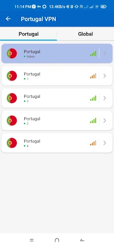 Portugal VPN - Fast & Secure Screenshot 1