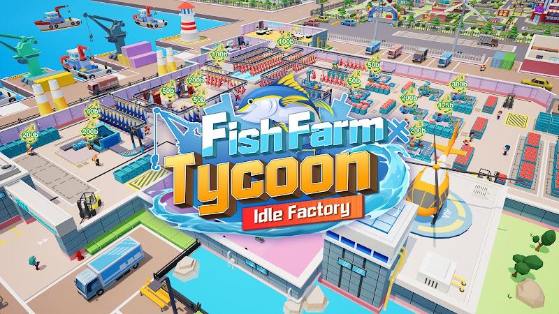 Fish Farm Tycoon: Idle Factory Screenshot 1