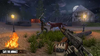 Chiến binh rừng bắn tỉa 3D Screenshot 1