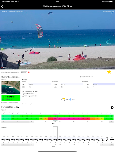 Spotfav: Live Cams & Weather Screenshot 2
