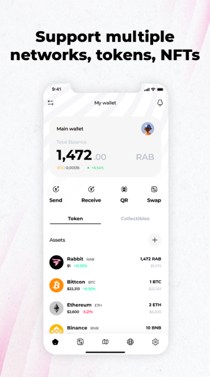 Rabbit Wallet Screenshot 1