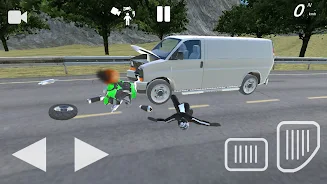 Moto Crash Simulator: Accident Screenshot 2