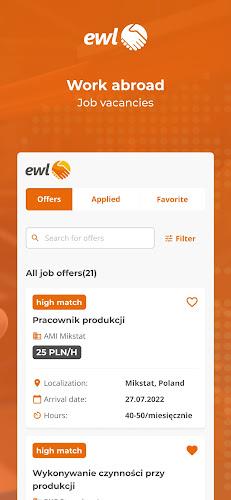 EWL App Screenshot 1