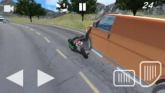 Moto Crash Simulator: Accident Screenshot 7