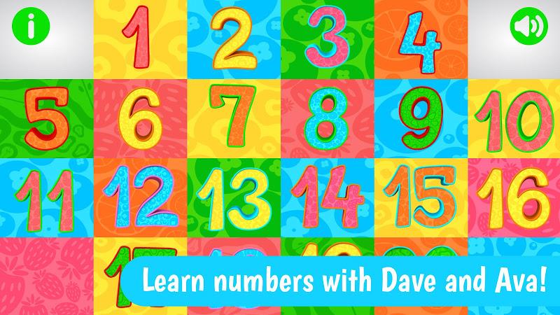 Numbers from Dave and Ava Screenshot 1