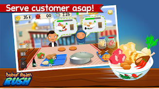 Bubur Ayam Rush - Cooking Game Screenshot 1