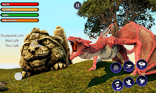 Dragon flying simulator Screenshot 1