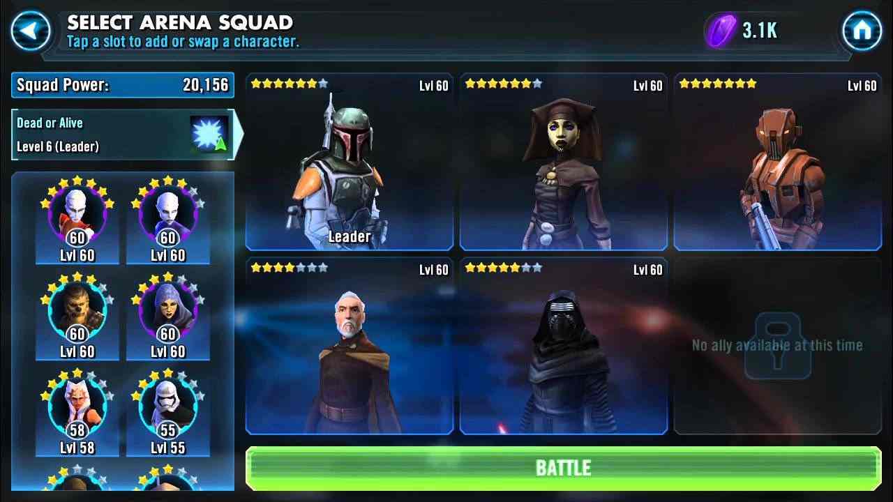 Star Wars: Galaxy of Heroes Screenshot 2