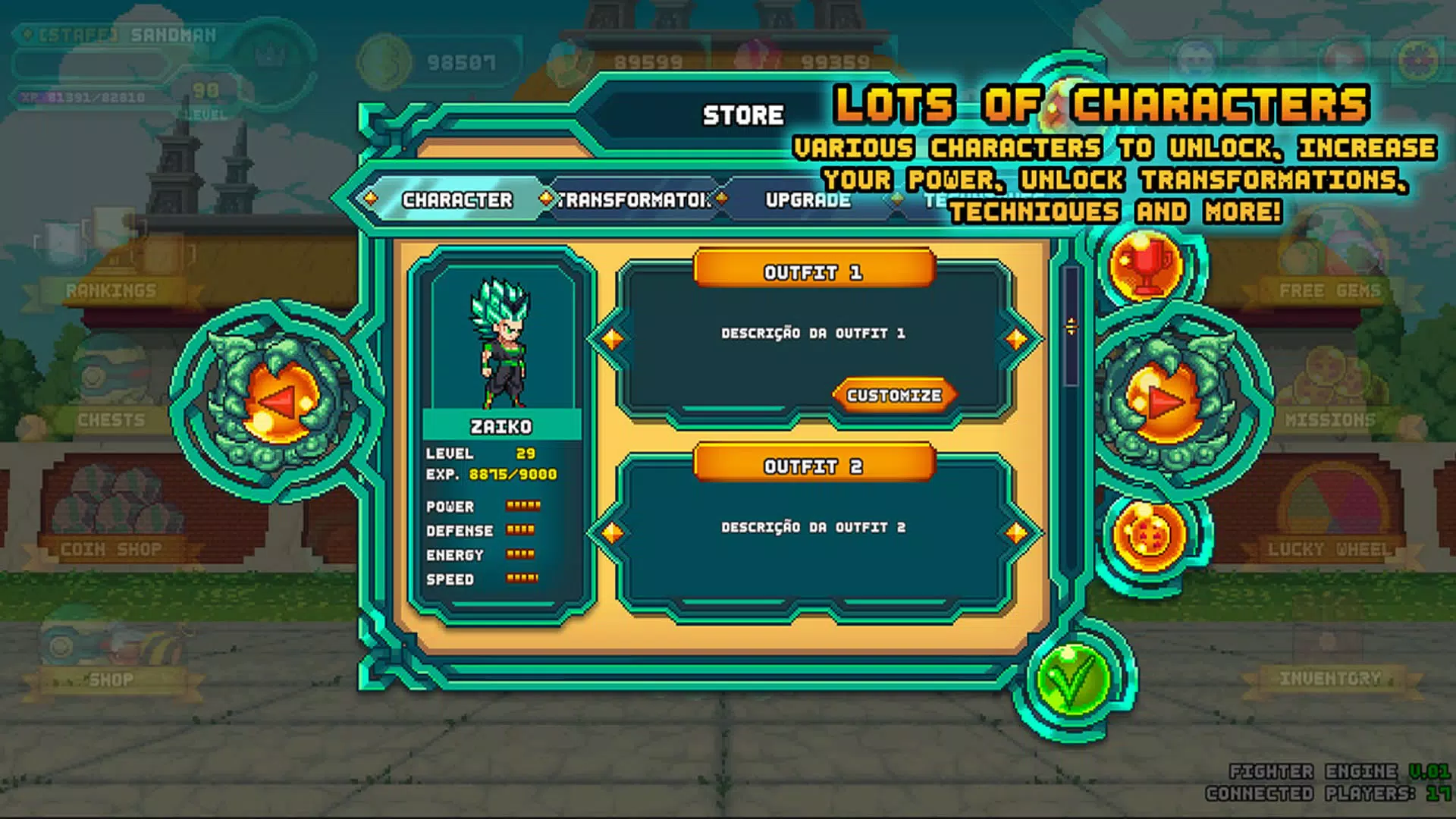 XENO BALL: LEGENDS WARRIORS Screenshot 4