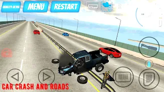 Car Crash And Roads Screenshot 5