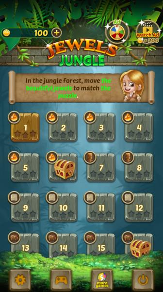 Jewels Jungle Screenshot 1