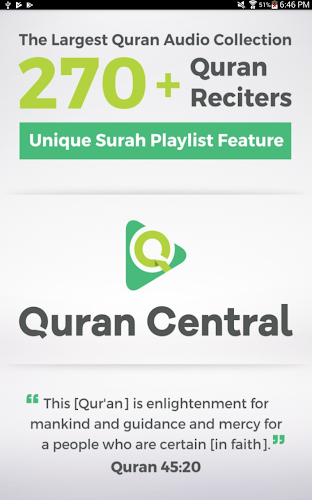 Quran Central - Audio Screenshot 9
