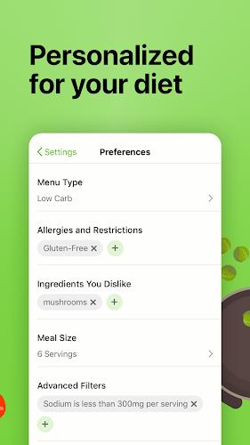 Mealime Meal Plans & Recipes Screenshot 6