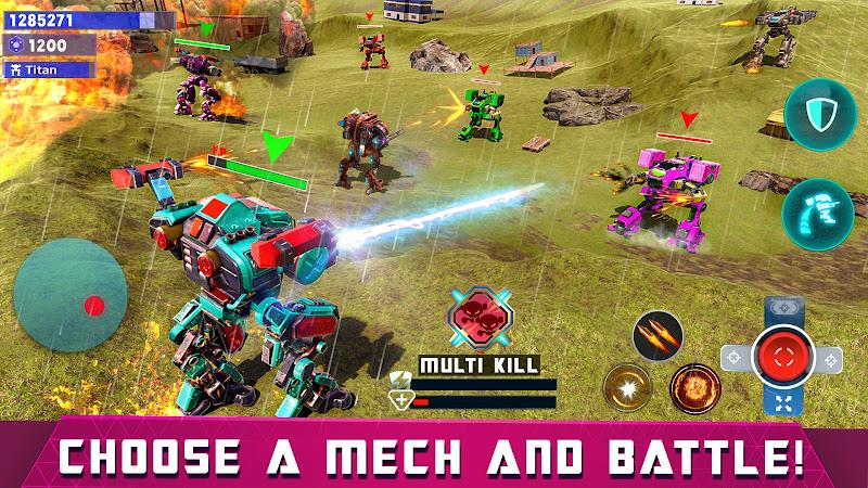 Mech Robot Games - Multi Robot Screenshot 2