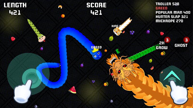 Worms io Gusanos Snake Game Screenshot 13