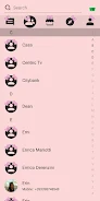 SMS Theme Ribbon Pink messages Screenshot 4