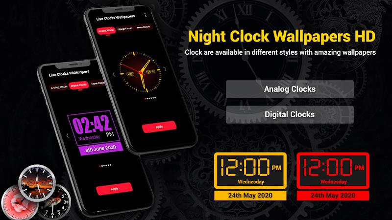 Smart Digital Clock Wallpapers Screenshot 9