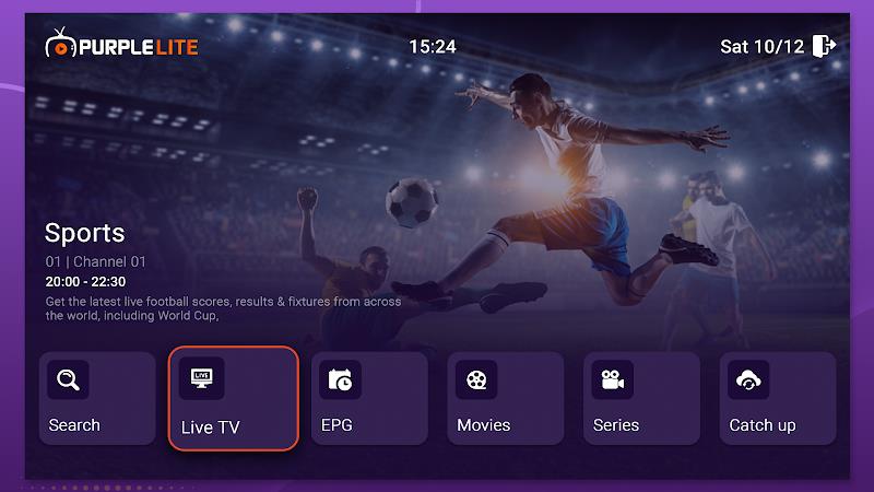 Purple Lite - IPTV Player Screenshot 6