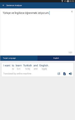 Turkish English Dictionary İng Screenshot 7