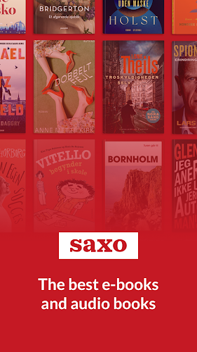 Saxo: Audiobooks & E-books Screenshot 1