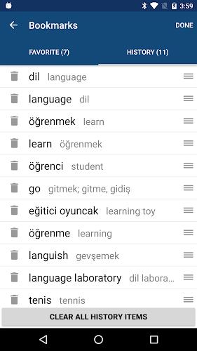 Turkish English Dictionary İng Screenshot 5