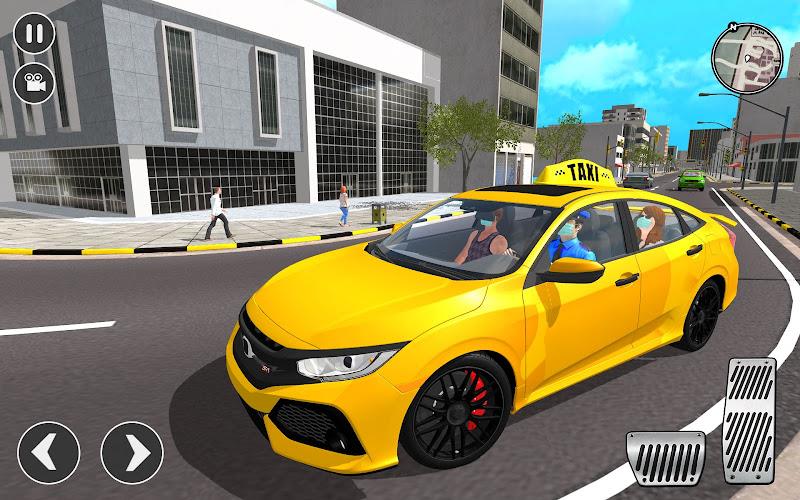 Open World Taxi Sim 2023 Screenshot 1