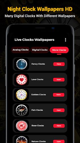 Smart Digital Clock Wallpapers Screenshot 7