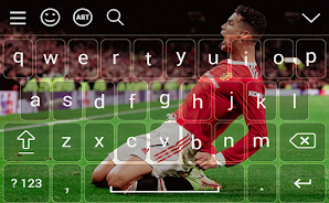 Cristiano CR7 MANU Keyboard Screenshot 7