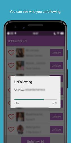 Unfollowers  &  Followers Screenshot 5