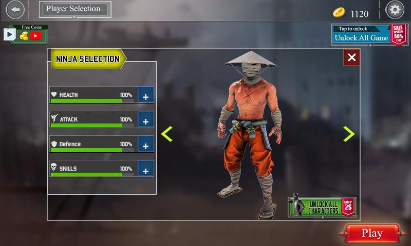 Superhero Ninja Fighting Games Screenshot 3