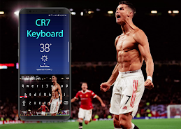 Cristiano CR7 MANU Keyboard Screenshot 1