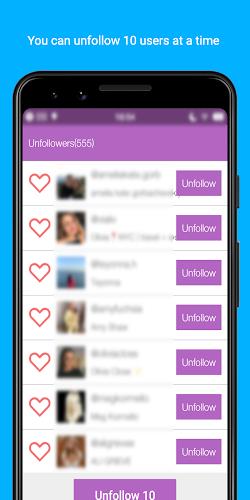 Unfollowers  &  Followers Screenshot 3