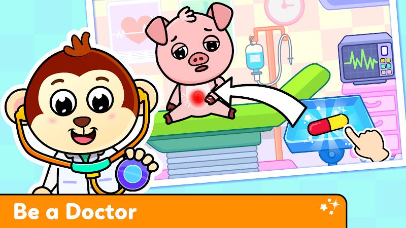 Timpy Doctor Games for Kids Screenshot 1