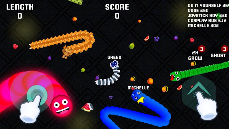 Worms io Gusanos Snake Game Screenshot 10