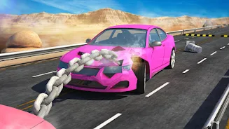 Chained Cars against Ramp Screenshot 5