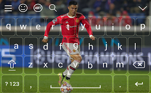 Cristiano CR7 MANU Keyboard Screenshot 6