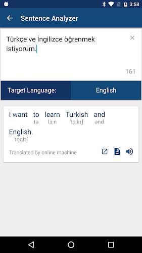 Turkish English Dictionary İng Screenshot 3