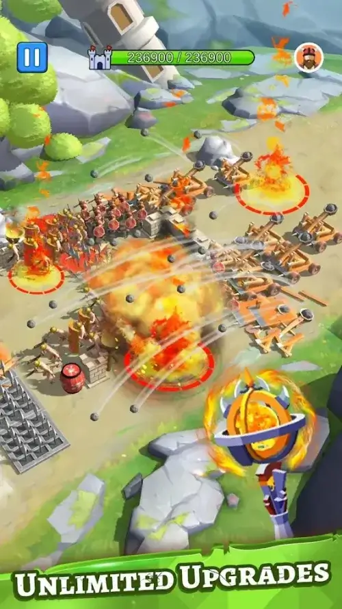 Castle War: Empire Archer Screenshot 2