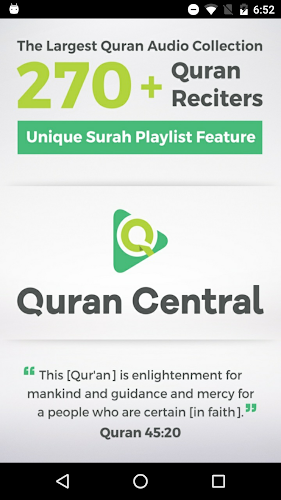 Quran Central - Audio Screenshot 1