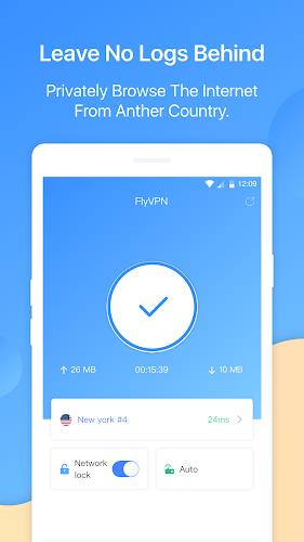 FlyVPN - Secure & Fast VPN Screenshot 1