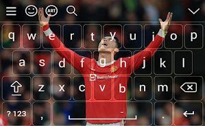 Cristiano CR7 MANU Keyboard Screenshot 8